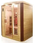 Dewello Infrarotkabine TORONTO 160 W&auml;rmekabine, f&uuml;r bis zu 4 Personen, 5