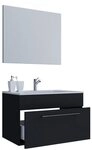 VCM Waschtisch Badinos 3er Set B. 80 x T. 46 x H. 111 cm (Set, 3-St., 1x...
