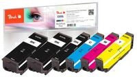Peach Tonerpatrone Patrone Epson No.33XL Multipack Plus 2xbk,pbk,c,m,y remanufactured