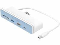 Hyper 6-in-1 USB-C hub for iMac 24'' Adapter USB-C zu HDMI, MicroSD-Card,...