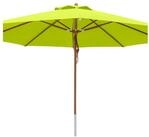 anndora-sonnenschirm Sonnenschirm 4m rund Gartenschirm Marktschirm, wasserabweisende