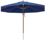anndora-sonnenschirm Sonnenschirm 4m rund Gartenschirm Marktschirm, wasserabweisende