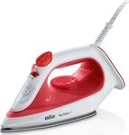 Braun Dampfb&uuml;geleisen Braun Dampfb&uuml;geleisen TexStyle1 SI 1019 Rot