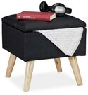 relaxdays Sitzhocker Relaxdays Hocker mit Stauraum (packung, 1 St., Hocker),