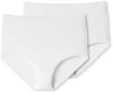 Maxislip SCHIESSER "95/5", Damen, Gr. 42, wei&szlig; (100, wei&szlig;), Single Jersey,