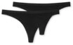 Schiesser T-String 95/5 (2er-Pack) mit besonders flachen N&auml;hten
