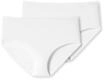 Midislip SCHIESSER "95/5", Damen, Gr. 46, wei&szlig; (100, wei&szlig;), Single Jersey,