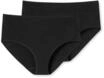 Midislip SCHIESSER "95/5", Damen, Gr. 44, schwarz (000, schwarz), Single Jersey,