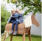roba&reg; Holzpferd, HxBxT: 156 x 51 x 139 cm