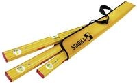 Stabila Wasserwaage, Set Pro Set 80 ASM, 3-teilig, 30-120 cm