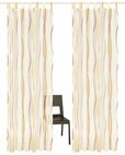 OTTO home Gardine DIMONA (2 St), Schlaufen, transparent, Voile, 2-er Set, Voile,