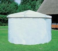 promadino Pavillon-Schutzh&uuml;lle, f&uuml;r Pavillon &raquo;Rosenheim&laquo;, wei&szlig;