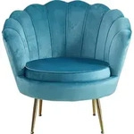SalesFever Loungesessel Clam - Design Cocktailsessel, Prachtvoll extravagantes...