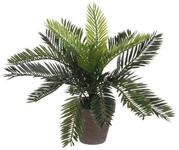 Kunstpflanze Mica Kunstpflanze Cycas Palme gr&uuml;n im Topf 33 x 34, Mica...