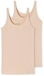 Schiesser Unterhemd 95/5 (2er-Pack) mit elastischer Single-Jersey-Qualit&auml;t