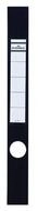 DURABLE Etiketten Ordneretikett ORDOFIX 809101 sch mit Griffloch schwarz 10