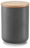 Zeller Present Vorratsdose Vorratsdose m. Bambusdeckel, Keramik/Bambus, 1150 ml,