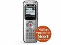 Philips DVT2010 Audiorecorder Digitales Aufnahmegerät (8GB, 40 Stunden