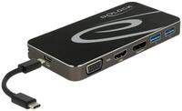Delock Laptop-Dockingstation DeLOCK USB Type-C 3.2 Dockingstation, (4K HDMI +