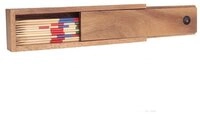 Philos Spiel, Mikado - 18 cm - in der Holzbox - Bambus - Semana Holz