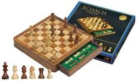 Philos Spiel Philos 2725 - Schachkassette Exklusiv, Feld 30mm, magnetisch