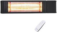 Vasner Heizstrahler Wand / Decke, schwarz, Teras X20, 2000 W, abgerundetes Design