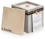 beske Outdoorkerze Betonfeuer&reg; - Kea mit Dauerdocht Kerzenfresser Tischfeuer