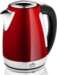 eta Wasserkocher ELA digi ETA959890010, 1,7 l, 2100 W, rot, Transparenter...