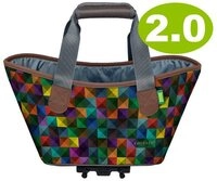 racktime Fahrradkorb racktime Einkaufstasche Agnetha 2.0 parrot 15l -