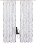 OTTO home Gardine Bene (1 St), Kr&auml;uselband, transparent, Polyester, Transparent,