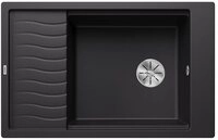 Blanco Granitsp&uuml;le ELON XL 6S InFino Silgranit Schwarz, 78/500 cm