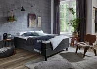 ATLANTIC home collection Boxbett Happy, ohne Kopfteil, mit Topper, wahlweise...