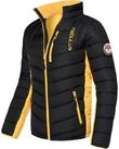 Nebulus Winterjacke GRAFFITY, P4767 - Herren, schwarz-gelb, L