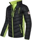 Nebulus Winterjacke Winterjacke, P4765 - Herren, schwarz-lime, S