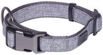 Nobby Hunde-Halsband Halsband Linen Deluxe grau