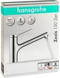 hansgrohe K&uuml;chenarmatur Zesis M33 150 Ausziehbrause Chrom