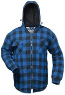Craftland Thermohemd Flanellhemd mit Kapuze Holzf&auml;llerhemd Arbeitshemd Arbeitsjacke