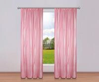 OTTO home Gardine Dimona (2 St), Kr&auml;uselband, transparent, Voile, 2er-Set,