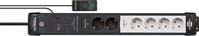 Brennenstuhl Premium-Line Comfort Switch Plus Steckdosenleiste 6-fach (separate...