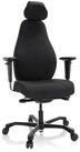 hjh OFFICE Chefsessel Profi Chefsessel Resistio Xxl Stoff, Drehstuhl B&uuml;rostuhl