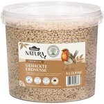 Dehner Natura Erdnusskerne gehackt, im Eimer, Wildvogelfutter schalenfrei, 5l