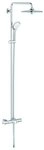 Grohe Duschsystem Euphoria 260, Mit Thermostat-Wannenbatterie - Chrom