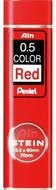 PENTEL Bleistift 20 Ain STEIN C275-RD Bleistiftminen rot 0,5 mm