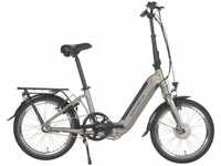 SAXONETTE E-Bike Compact Comfort Plus, 3 Gang, Nabenschaltung, Frontmotor, 360...