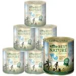 Dehner Best Nature Junior, Pute / Kalb / Vollkornnudeln, 6 x 400 / 800 g Dose...