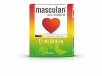 Masculan Einhand-Kondome MASCULAN Frutti Edition 10 St., 10 St. bunt