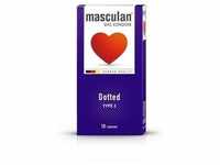 Masculan Einhand-Kondome MASCULAN Dotted 10 St., 10 St. rosa