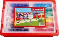 STABILO Filzstift STABILO Filzstifte power 144er Box mit 12 verschiedenen Farben