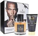 Gisada Duft-Set Ambassador Eau de Parfum 50 ml + 100 ml Shower Gel Set, 2-tlg.