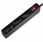 LogiLink LOGILINK Euro-Steckdosenleiste 3-fach, Schalter, schwarz...